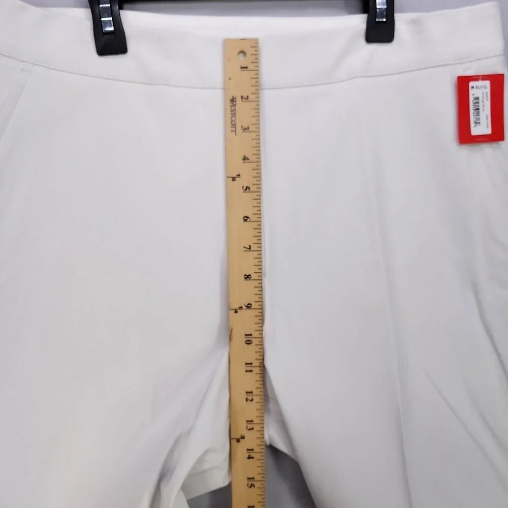 Spanx Ankle Pants Straight Leg Silver Lining Size Tall XL Shaping Elastic Waist - Picture 9 of 15